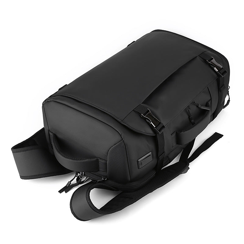 Men's Open Simple Breathable Large Capacity Independent Backpacks