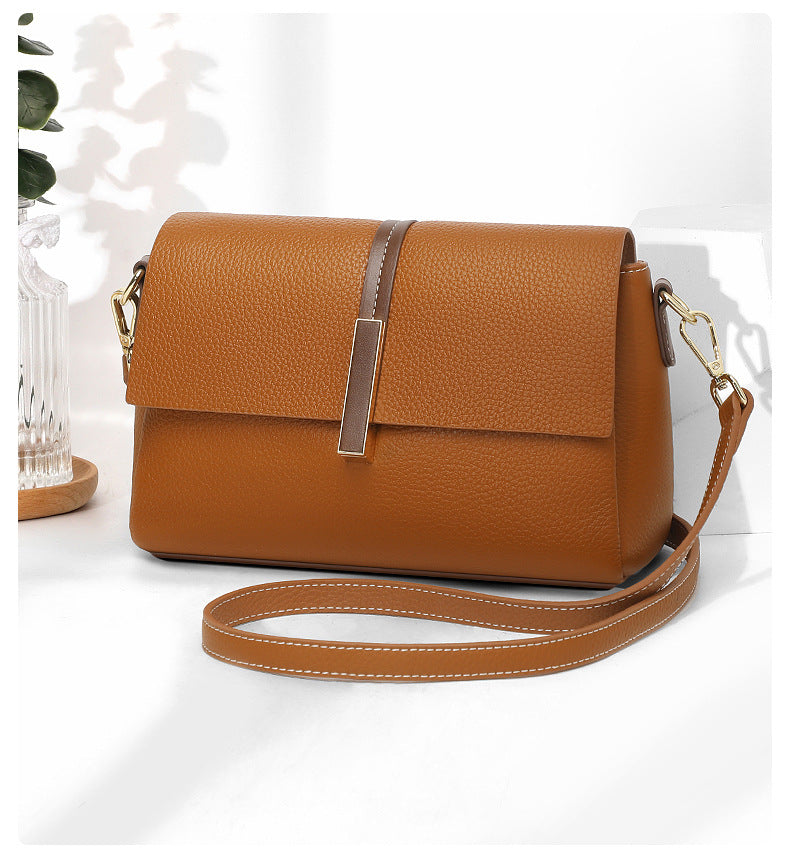 Women's Genuine Leather Fashion Mom Simple Practical Crossbody Bags