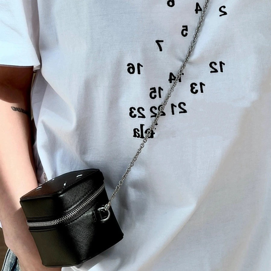 Cool Fashion Stitching Wire Design Female Crossbody Bags