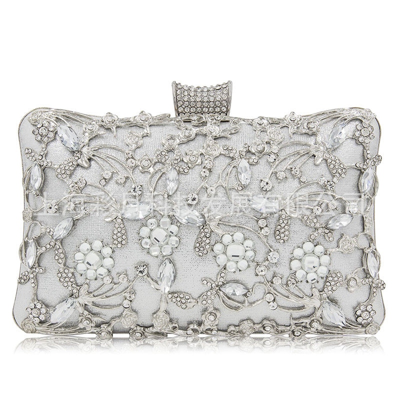 Women's Colorful Moon Hand Hollow Will Be Banquet Evening Bags