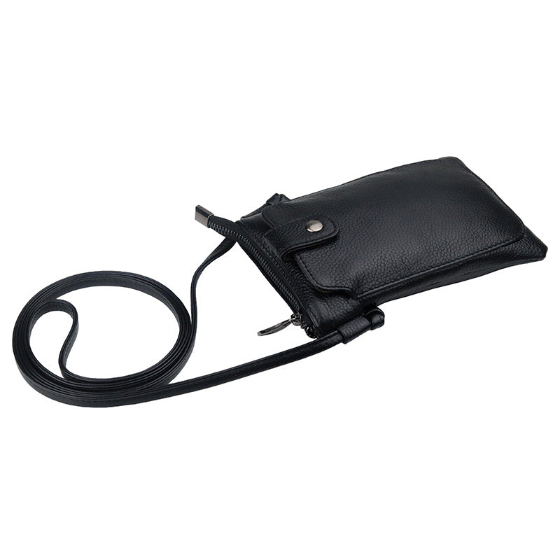 Mobile Female Genuine Leather Fashion Summer Handbags
