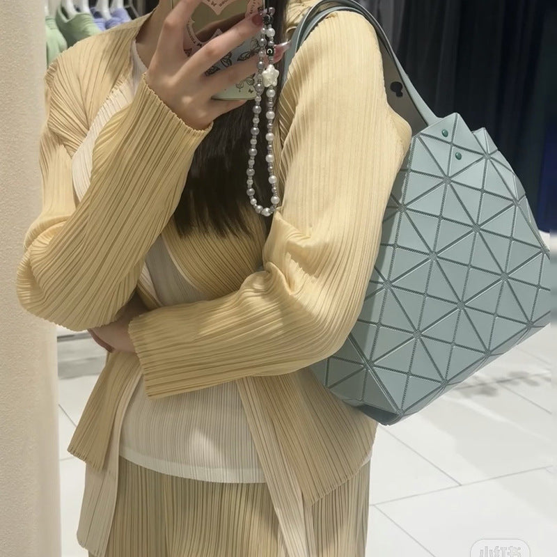Macaron Color Series Box Crystal March Shoulder Bags