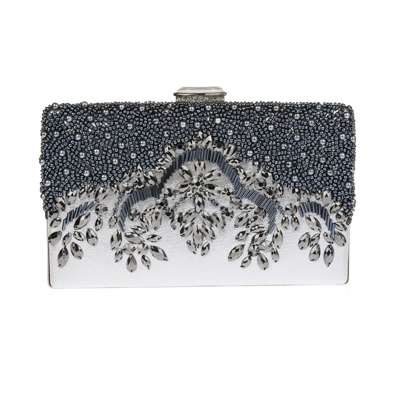 Embroidery Dinner Clutch Simple Elegant Easy To Match Evening Bags