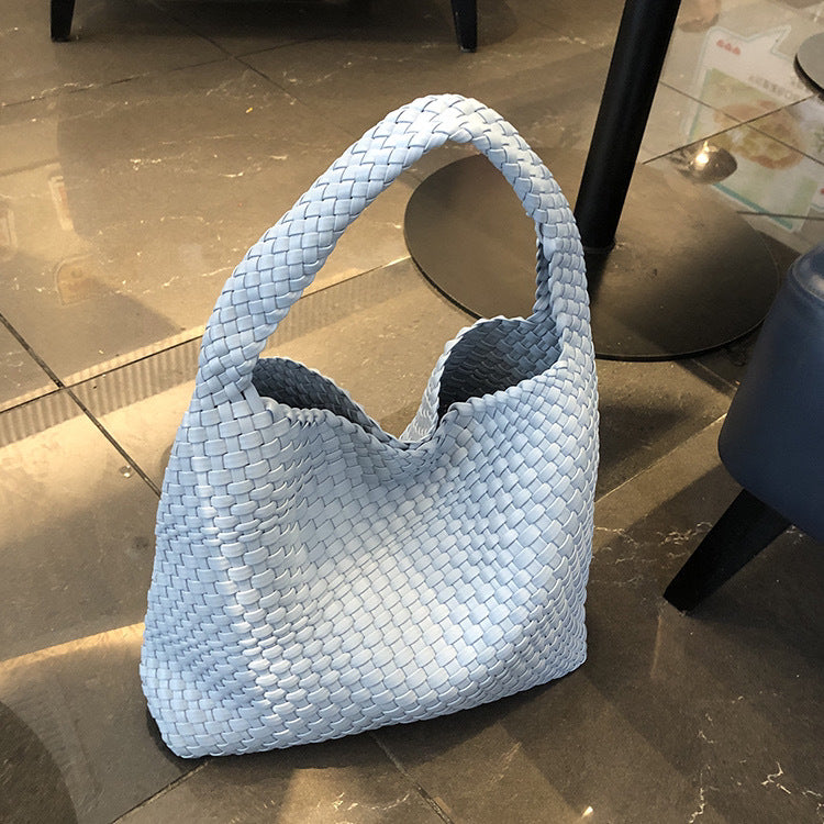 Woven Large Capacity Totes High-grade Vegetable Basket Bags