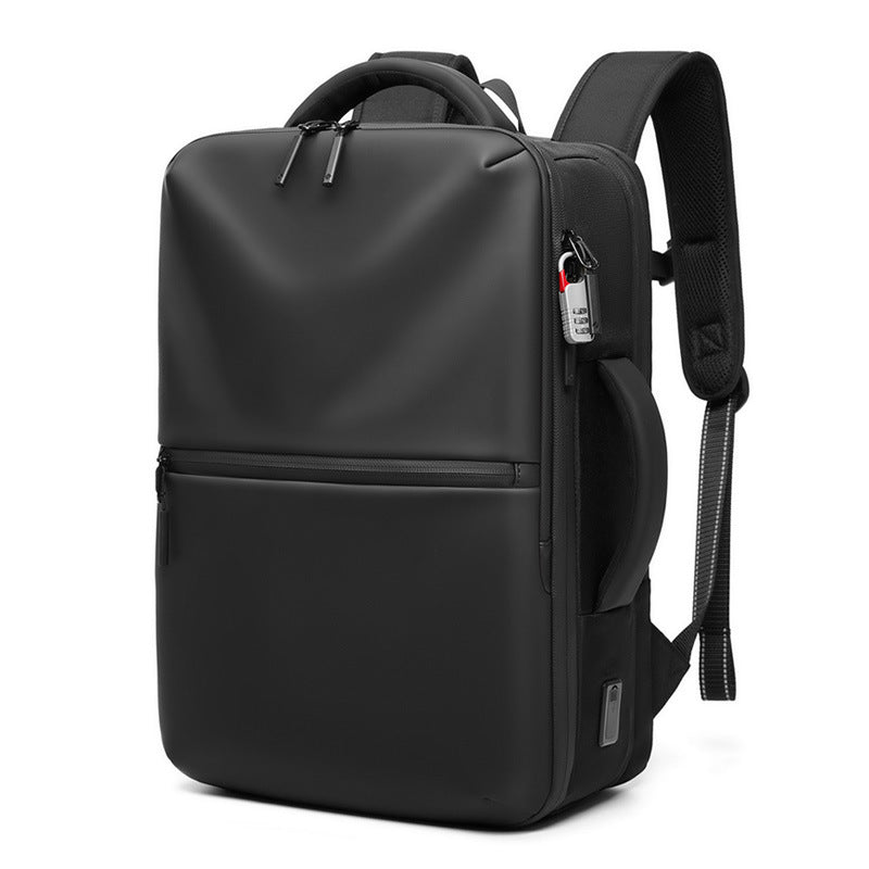 Men's Vacuum Compression Business Korean Oxford Cloth Backpacks
