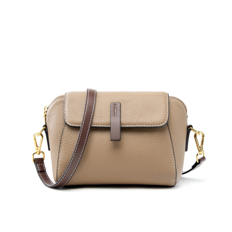 Women's Leather White Design Sense Niche For Crossbody Bags