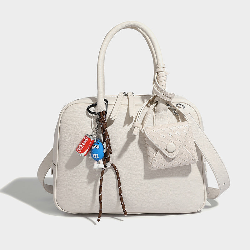 Elegant Fashion Portable Retro Boston Bowling Shoulder Bags