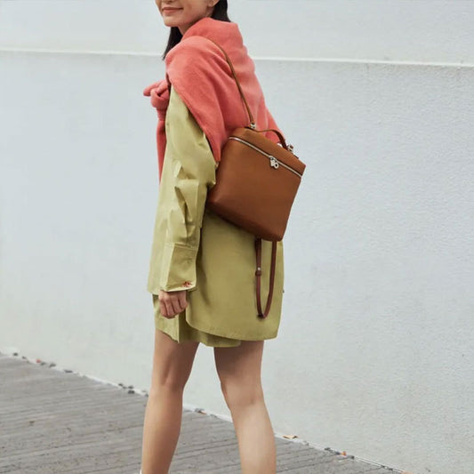 Women's Versatile Large Capacity Lightweight Genuine Leather Crossbody Bags