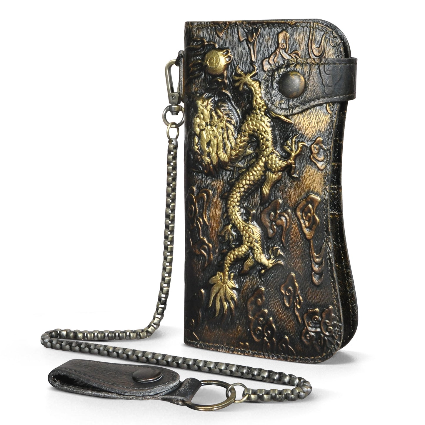 Men's Layer Vegetable Tanned Leather Cowhide Multiple Men's Wallets