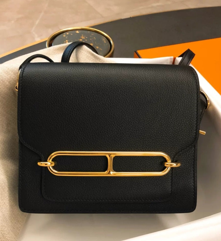Genuine Leather Constance Pig Nose Trendy Shoulder Bags
