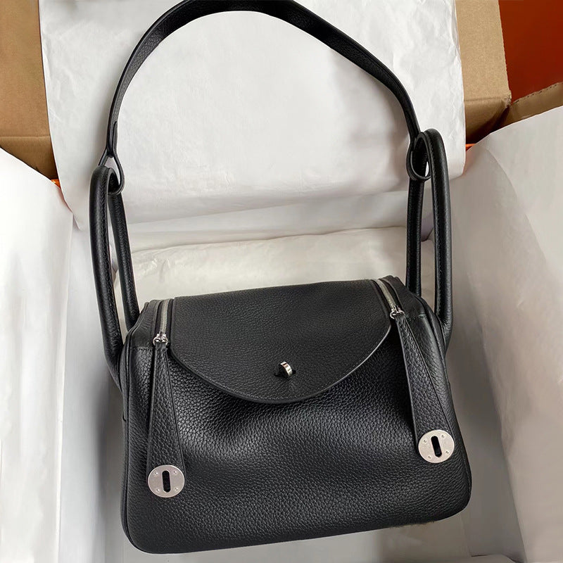 Women's Hand Sewing Wax Line Lindi Doctor Crossbody Bags