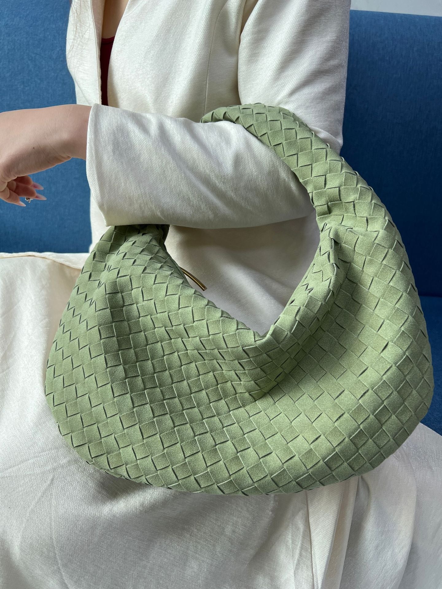 Woven Large Capacity Simple Knotted Dumpling Bags
