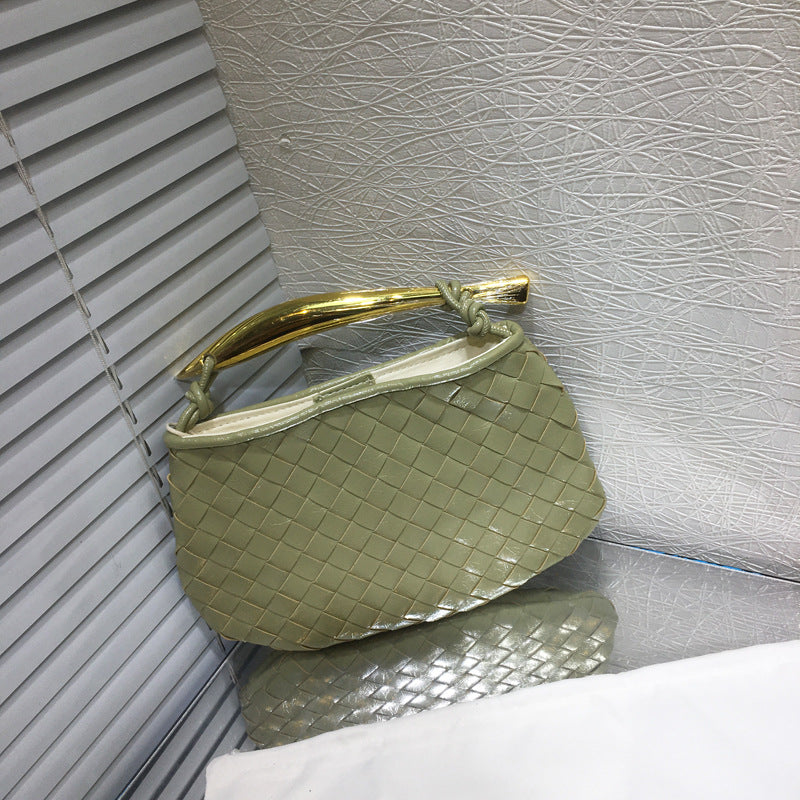 Women's Woven Sardine Hand Carrying Dumpling Simple Crossbody Bags