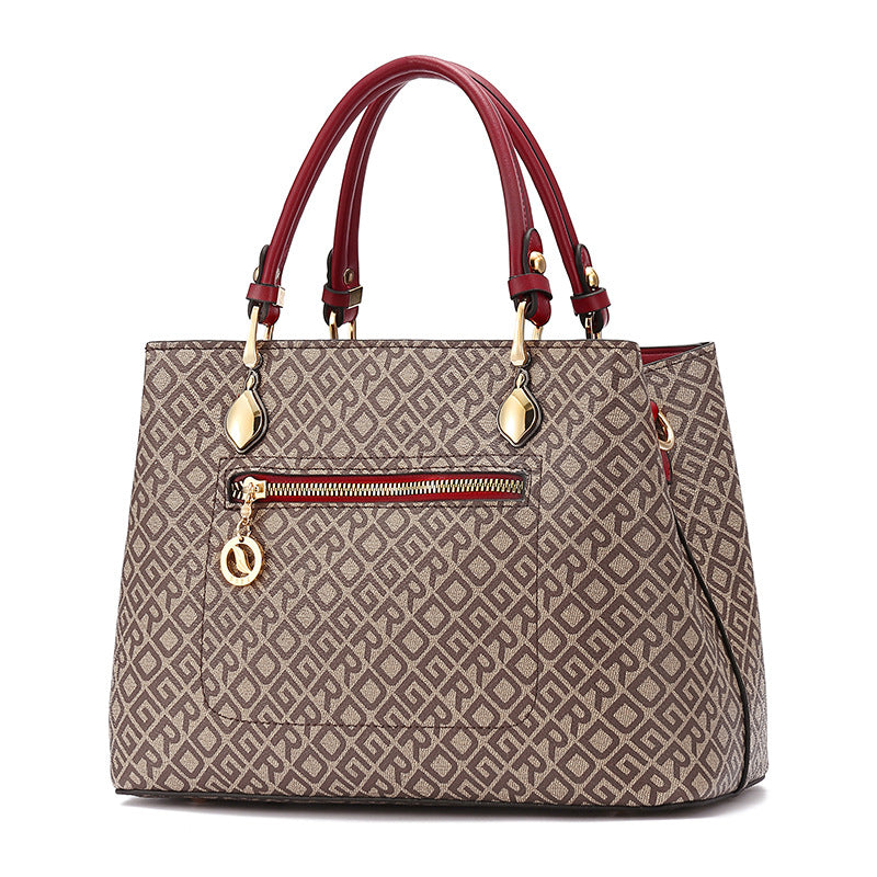 Women's Elegant High-grade Mom Mother-in-law Large Capacity Handbags