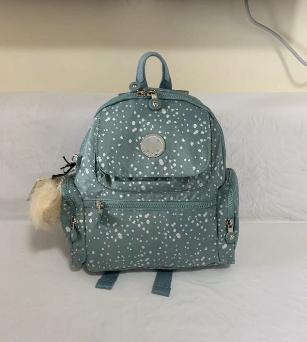 New Elegant Nylon Home Monkey Medium Backpacks