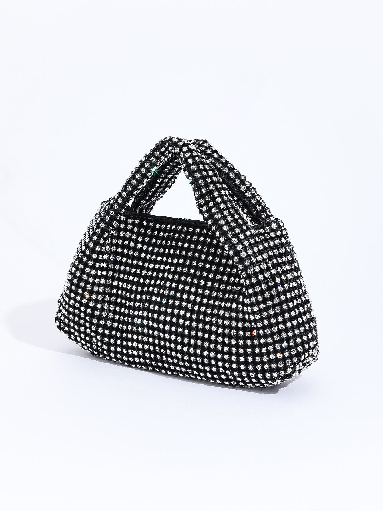 Design Diamond Rhinestone Shiny Vegetable Basket Evening Bags