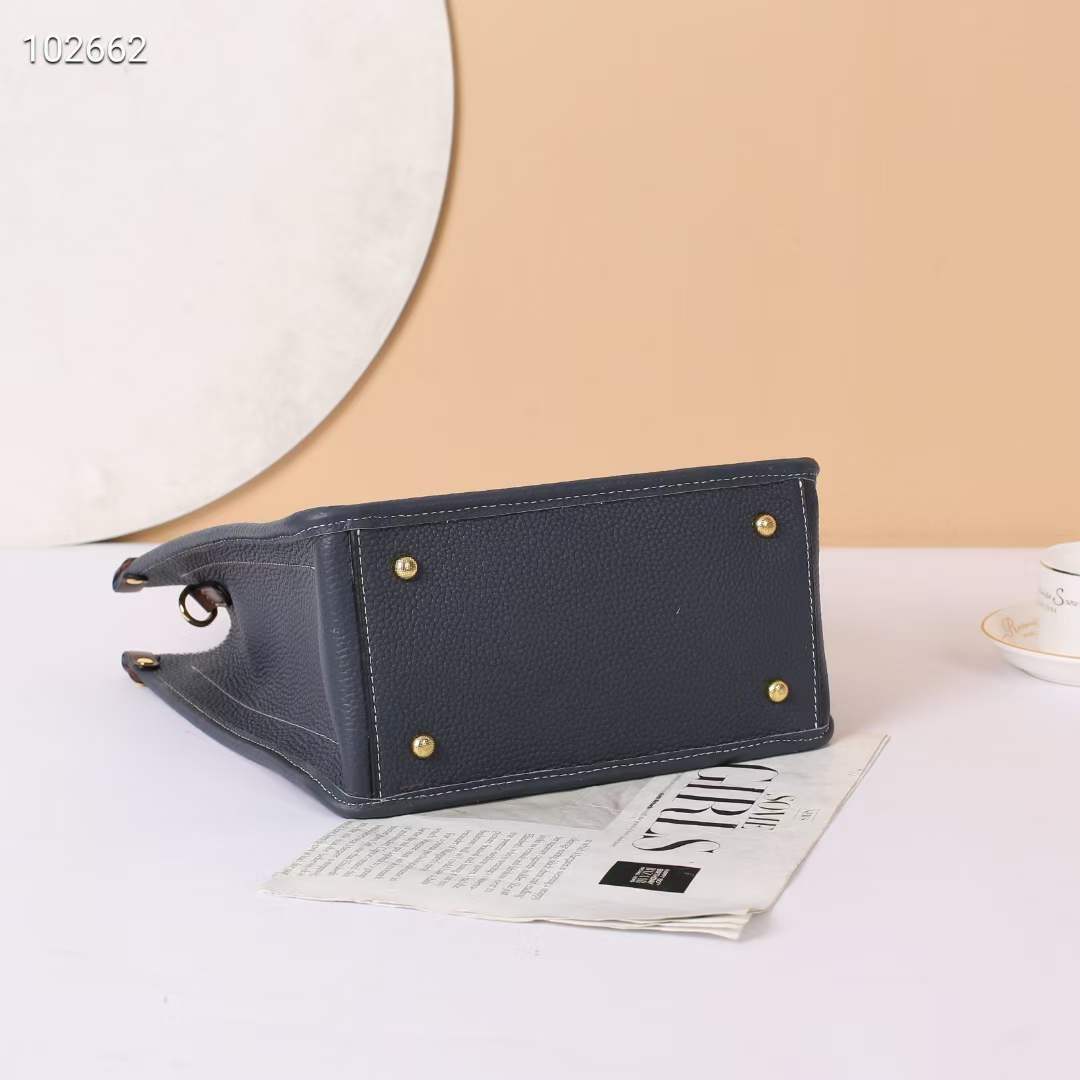 Women's Paper Genuine Leather Large Capacity Temperament Handbags