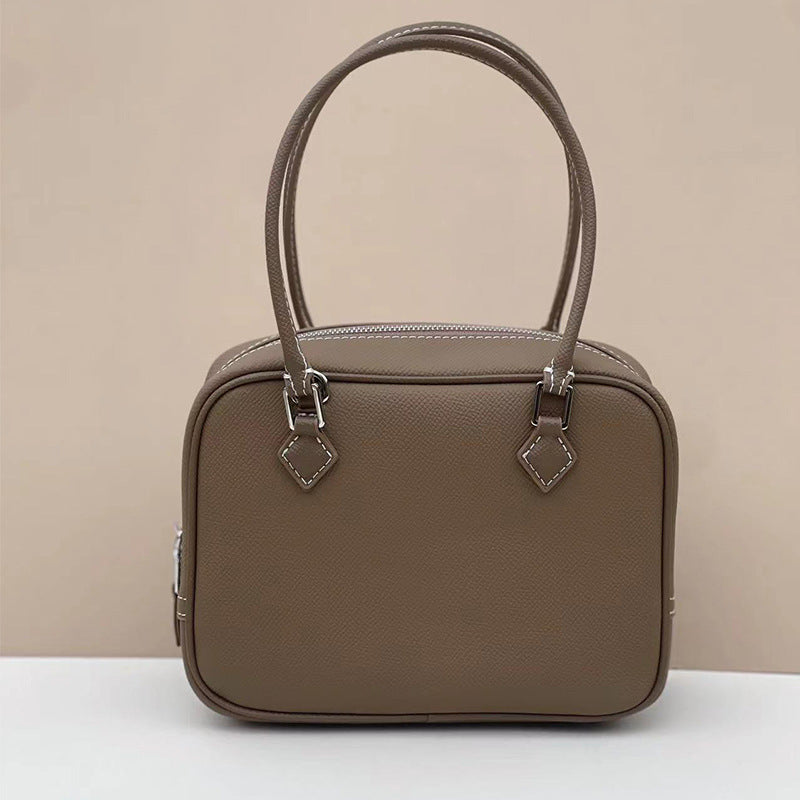 Women's Korean Leather Leisure Feather Fashion Simple Bags