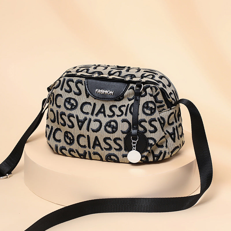 Women's Summer Underarm Pouch Light Luxury Canvas Crossbody Bags