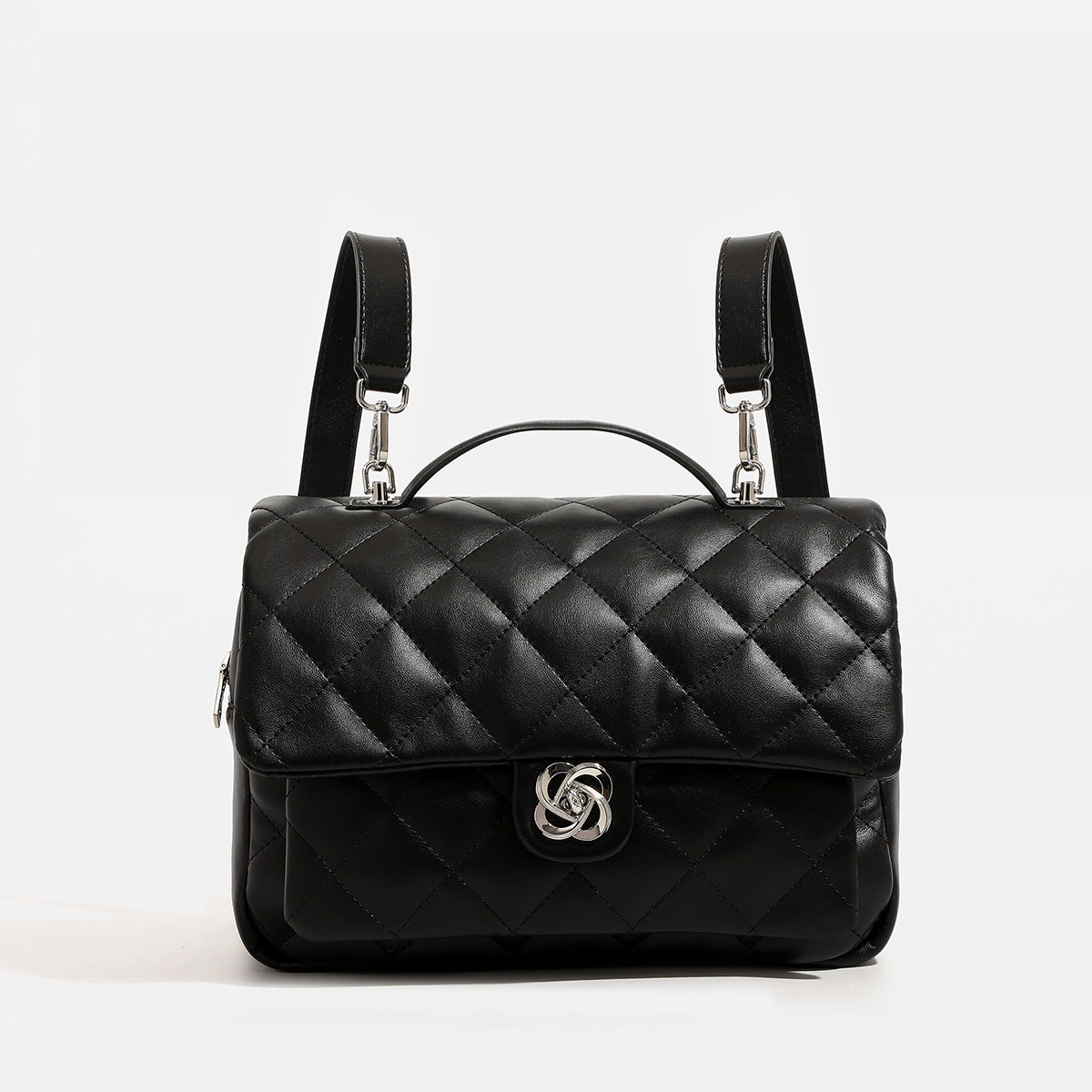 Women's Classic Style Fashionable Rhombus Versatile Large Bags