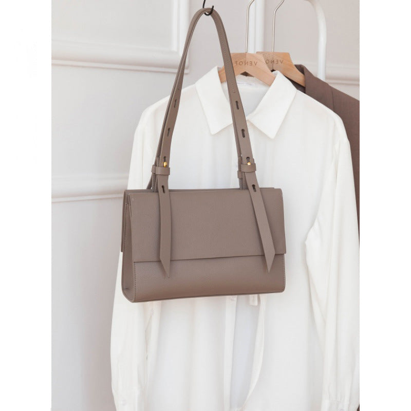 Women's Leather Design Commuter Large Capacity Totes Shoulder Bags