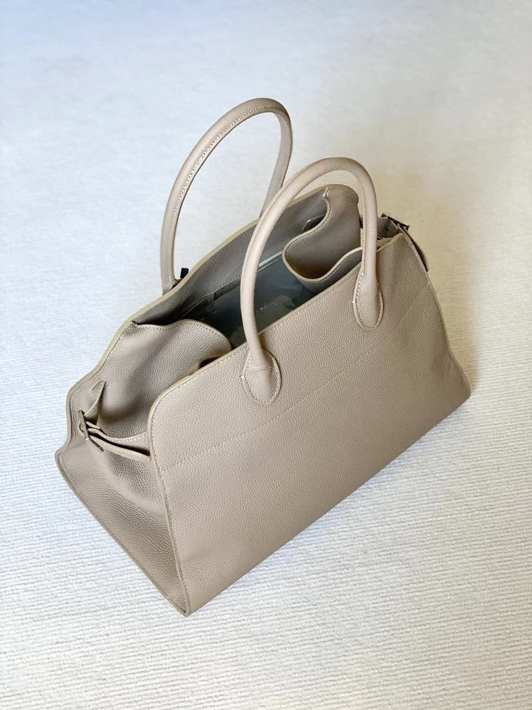Layer Cowhide Niche Advanced Sense Large Handbags