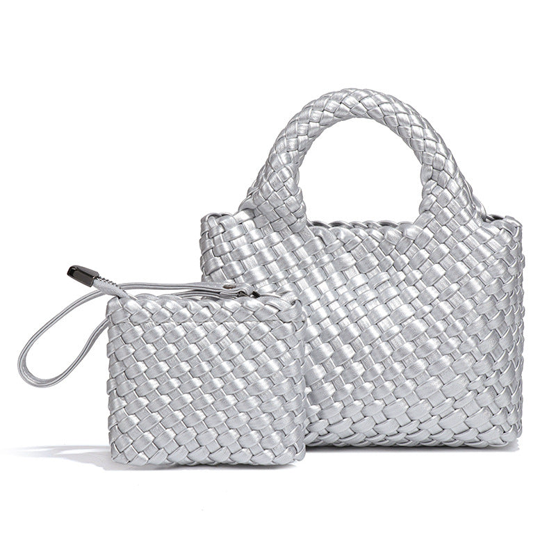 Korean Style Hand-woven Vegetable Basket Summer Fashion Trendy Handbags