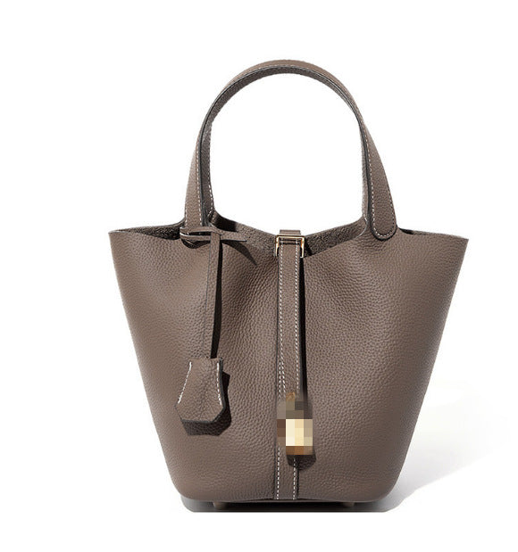 Women's Basket Genuine Leather Mummy Bridal Wedding Handbags