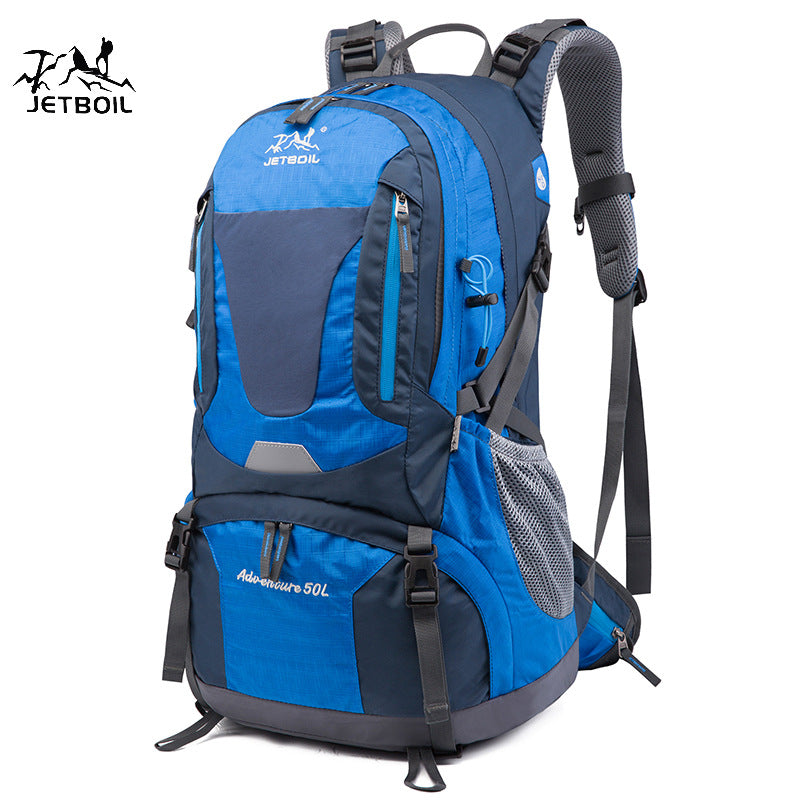 Men's Large Capacity Nylon Camping Hiking Gift Mountaineering Backpacks