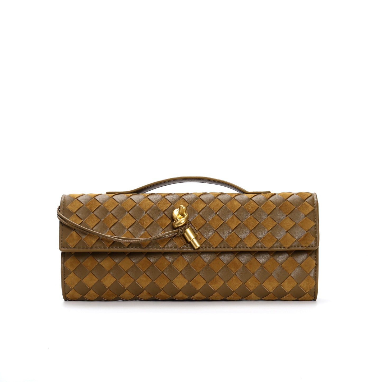 Woven High Sense Fashion Trend Hand Gold Crossbody Bags
