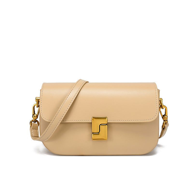 Women's Cowhide Niche High-grade Large Capacity Crossbody Bags