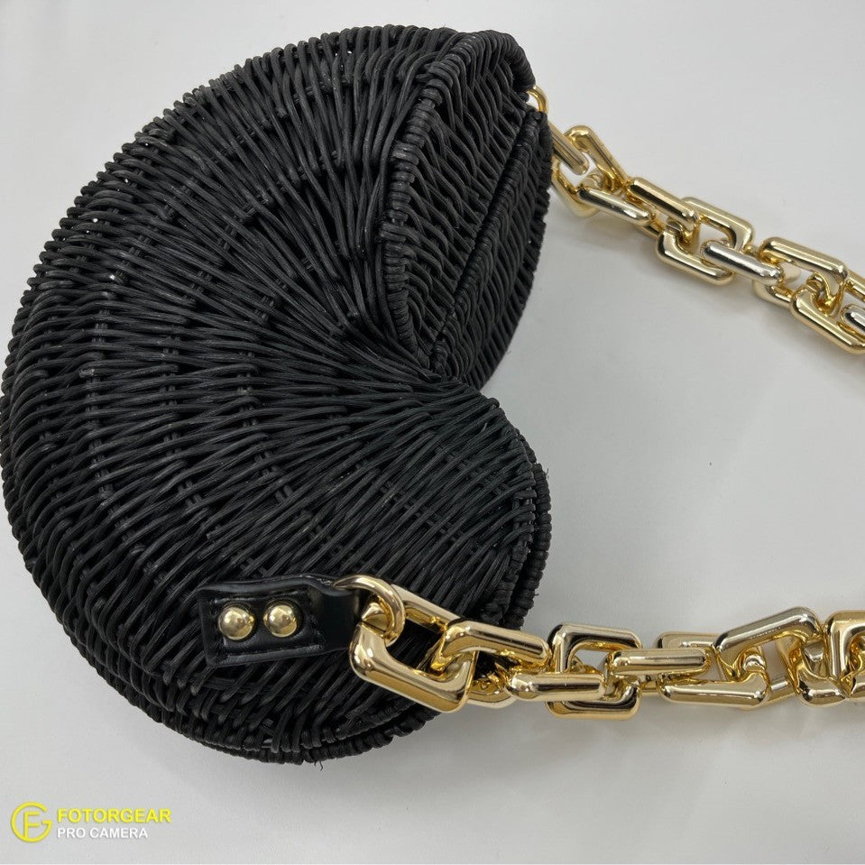 Weave Conch Hand-woven Shell Vintage Trendy Handbags