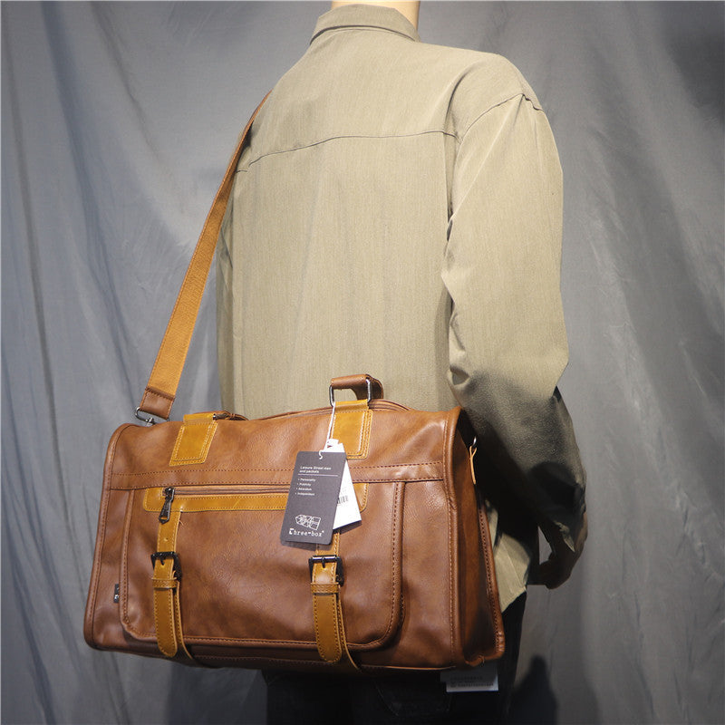 Men's Fashion Business Horizontal Large Capacity Bags