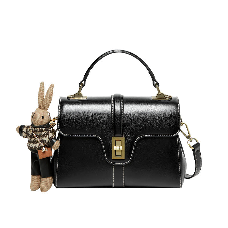 Women's Fu High Sense Mother Elegant Genuine Handbags