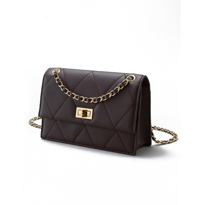 High-grade Korean Style Classic Rhombus Chain Armpit Bags