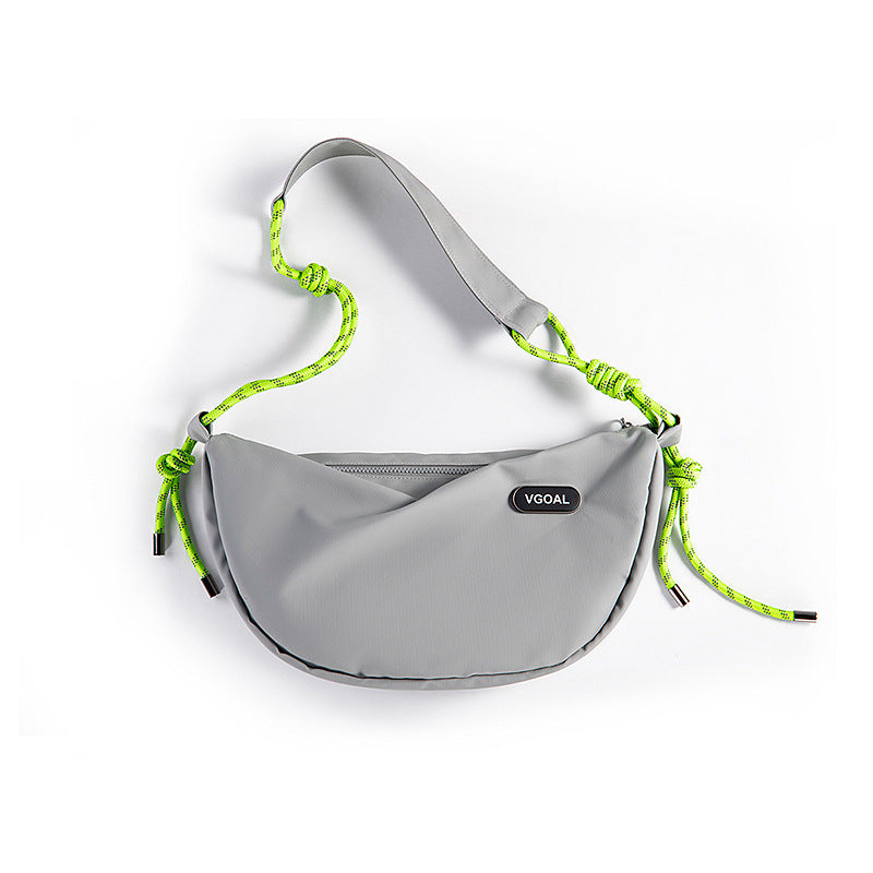 Women's & Men's & Figo Simple Lightweight Reflective Rope Crossbody Bags
