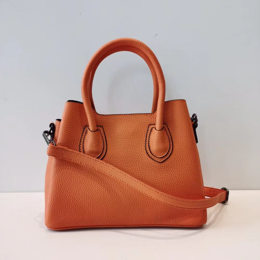 Women's Top Layer Cowhide Leather Fashion Trend Crossbody Bags
