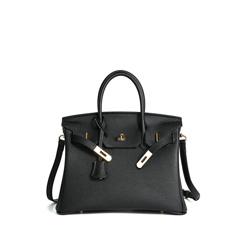 Women's Wax Line First Layer Cowhide Handmade Handbags
