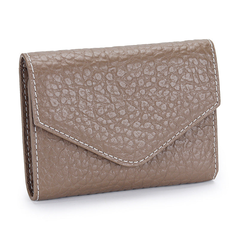 Women's Inside Outside Full Top Layer Cowhide Ladies Wallets