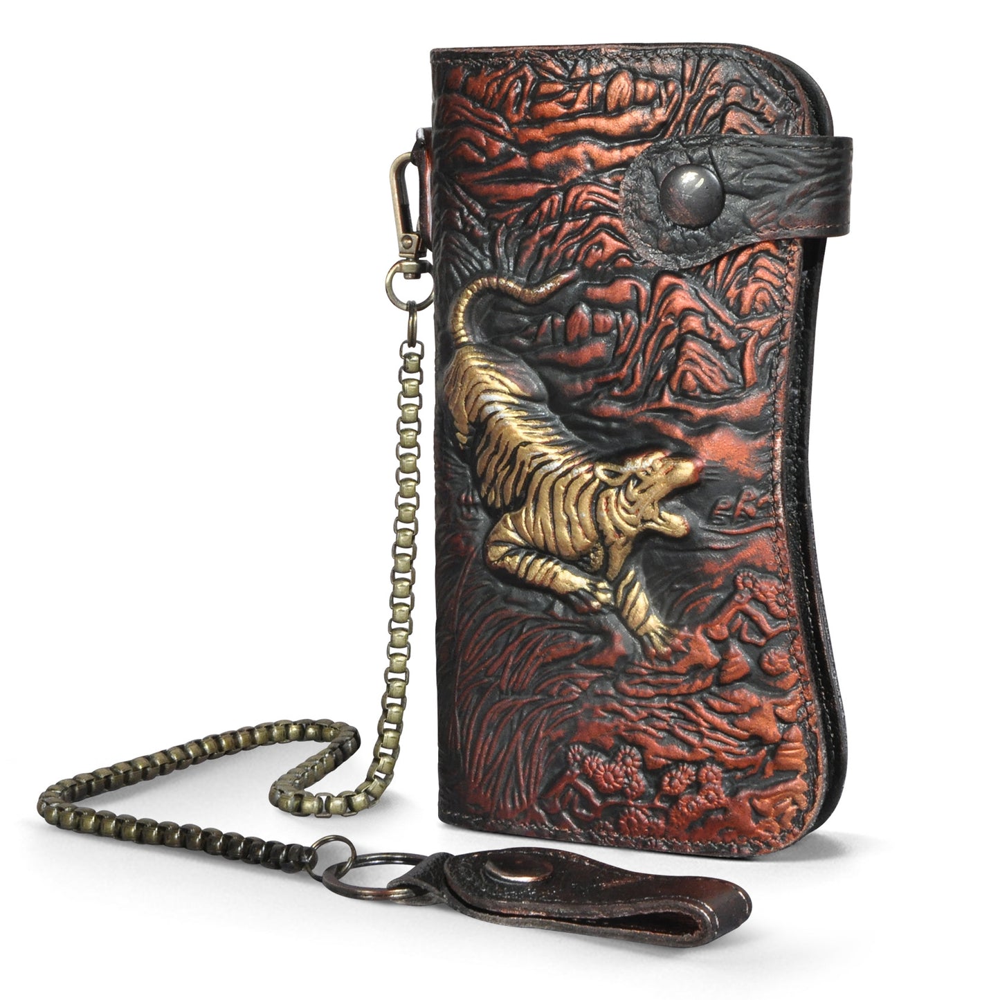 Men's Layer Vegetable Tanned Leather Cowhide Multiple Men's Wallets
