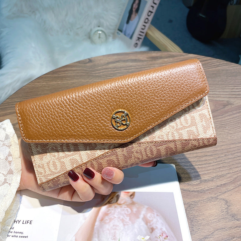 Women's Long Large Capacity Elegant Clutch Multiple Ladies Wallets