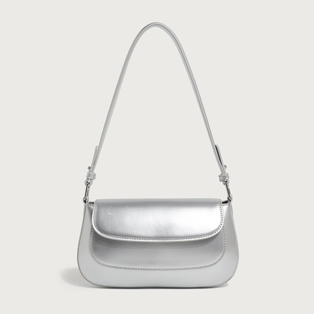 Women's Summer Versatile High Sense Baguette Simple Armpit Bags