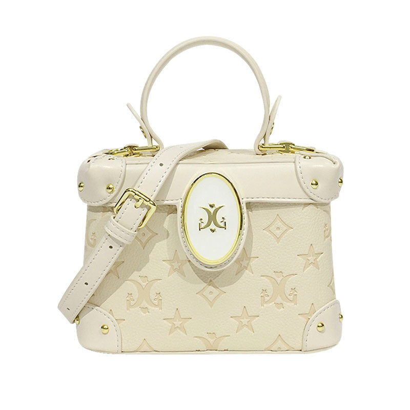 Women's Design Portable High-grade Fashion Box Shoulder Bags