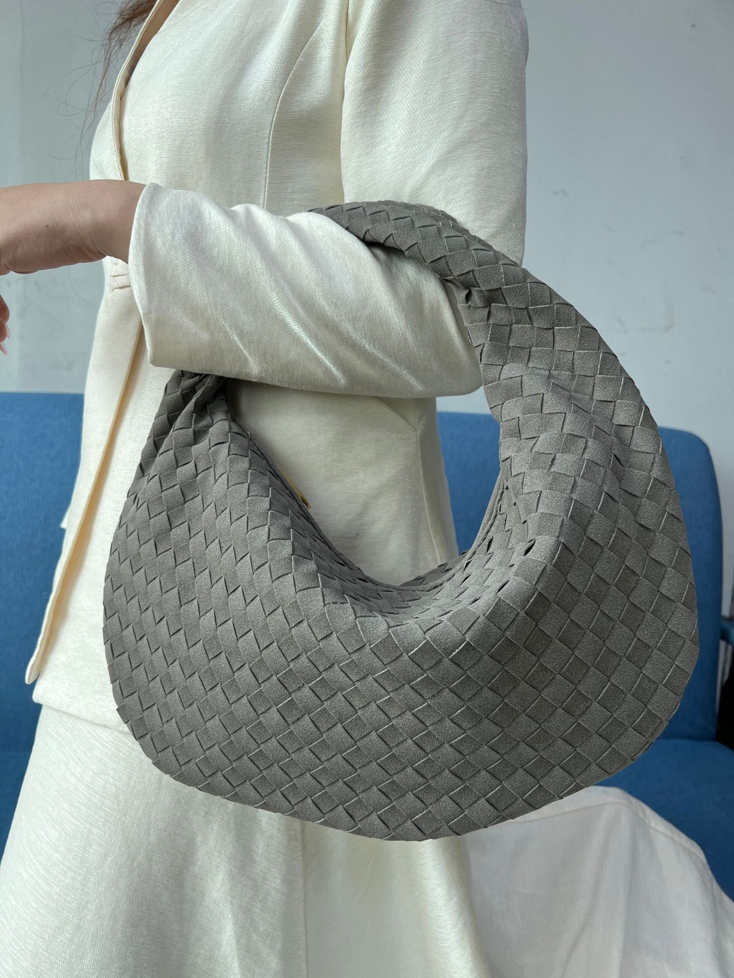 Woven Large Capacity Simple Knotted Dumpling Bags
