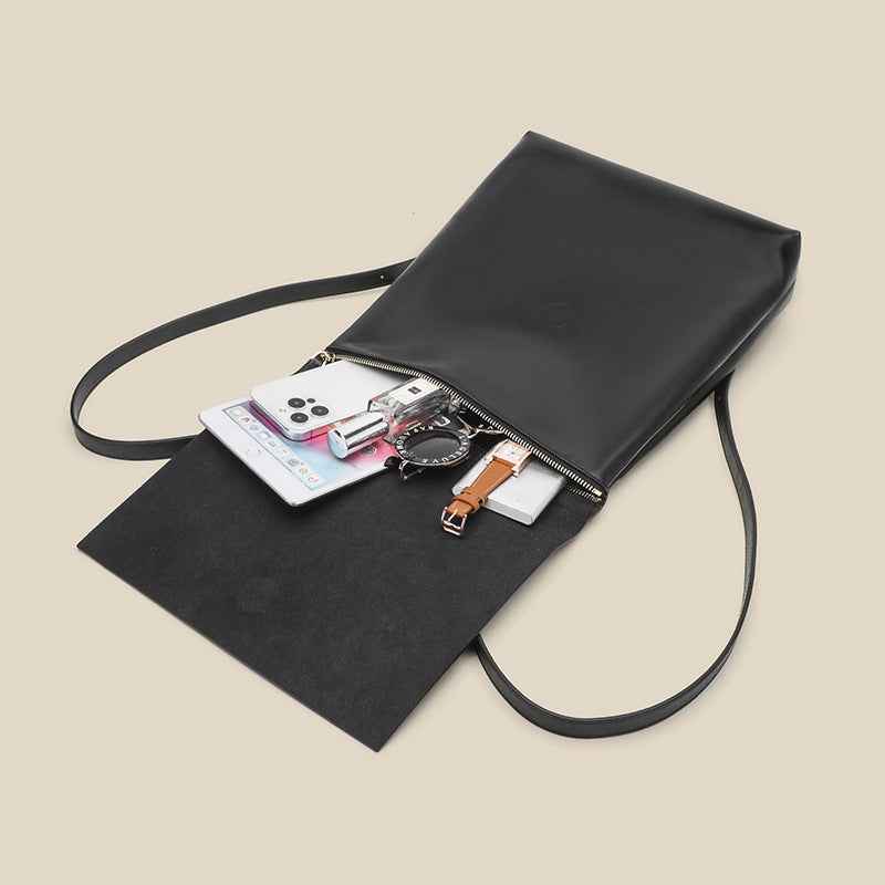 Women's Genuine Leather Business High Sense Cowhide Backpacks