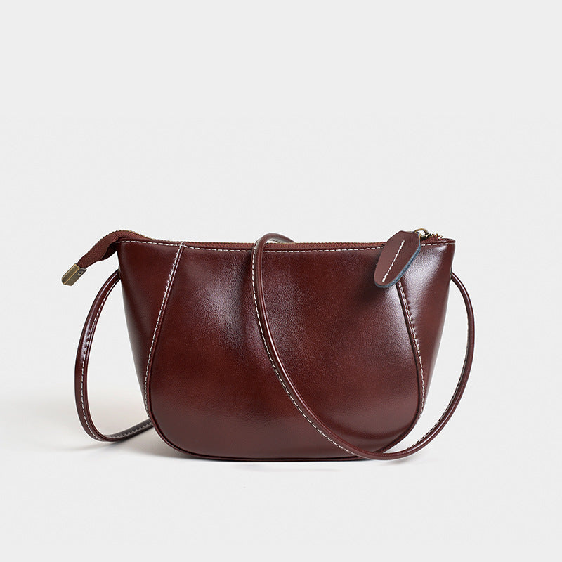 Women's First Layer Cowhide Genuine Leather High-grade Crossbody Bags