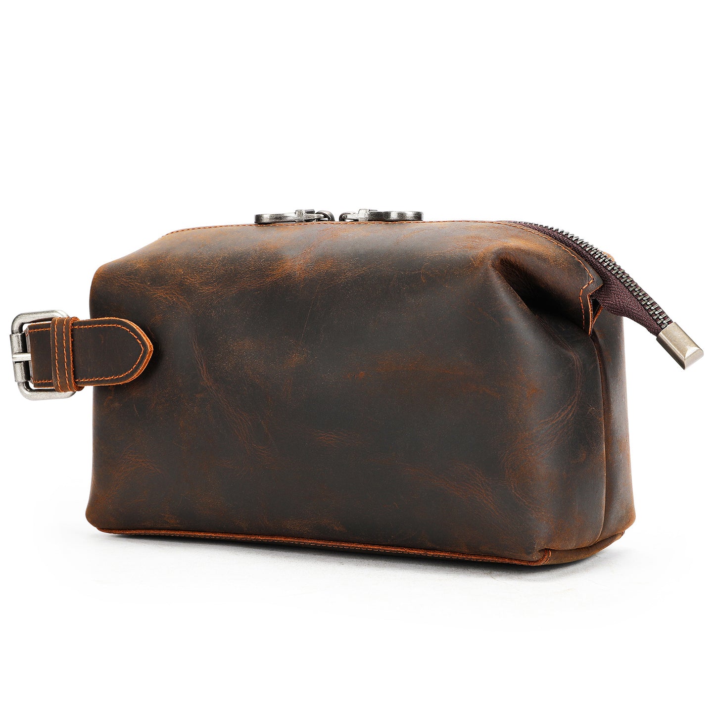 Men's First Layer Cowhide Genuine Leather Clutch Bags