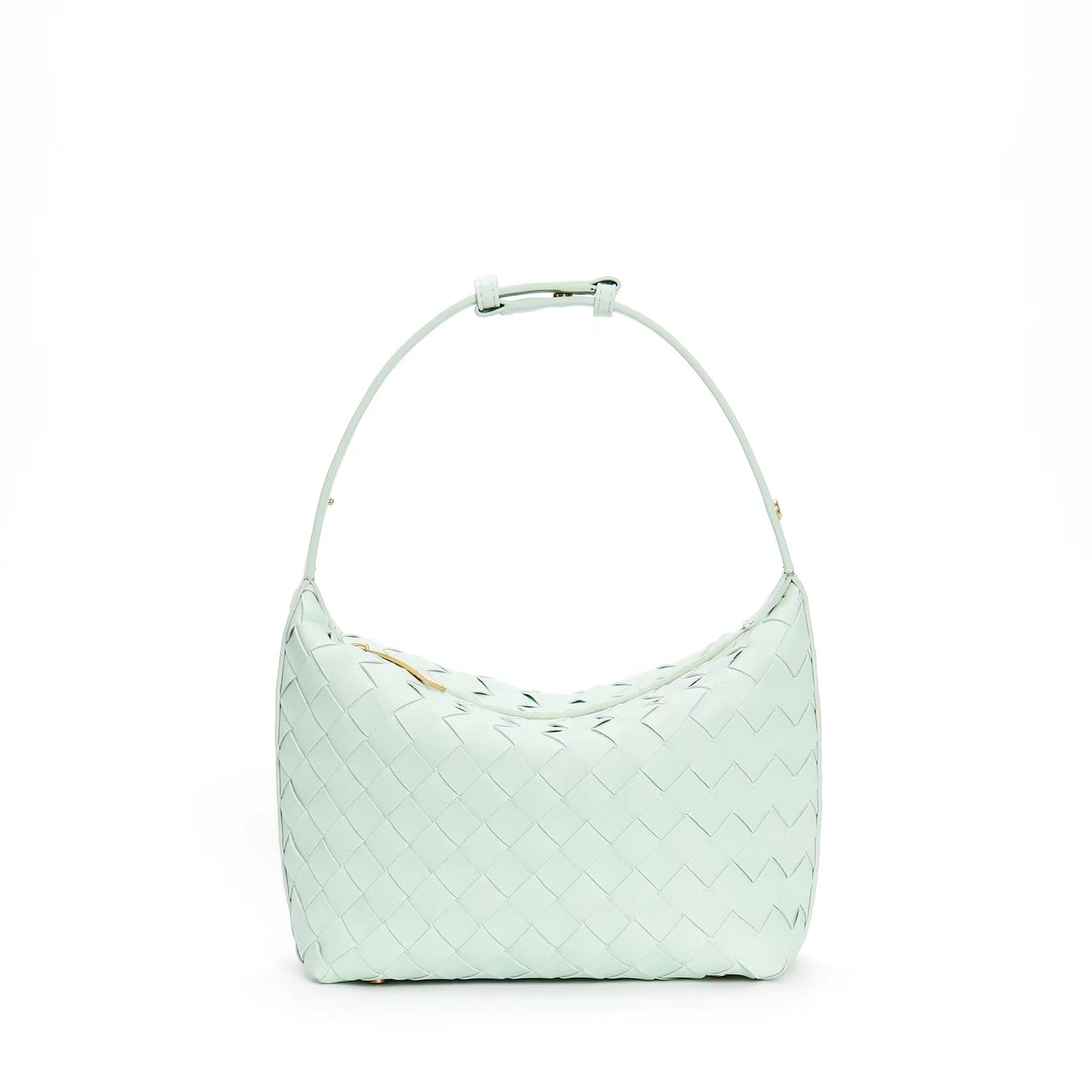 Women's Woven Dumpling Hand Niche Rhombus Single Bags