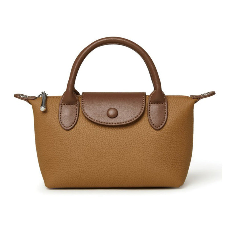 Women's Leather Dumpling First Layer Cowhide Shoulder Bags