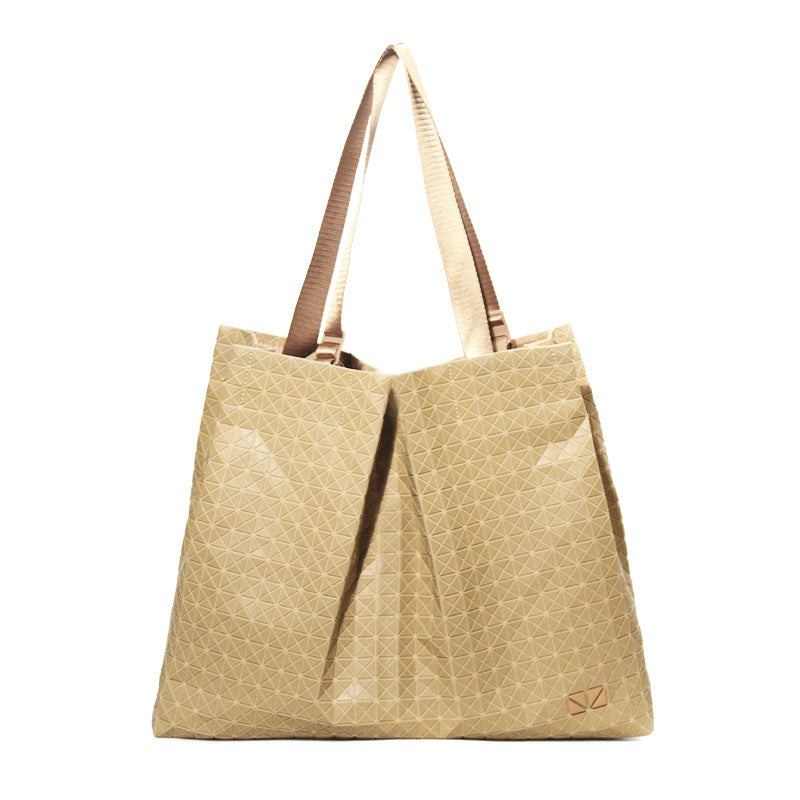 Women's Original Silicone Large Capacity Commuter Rhombus Handbags
